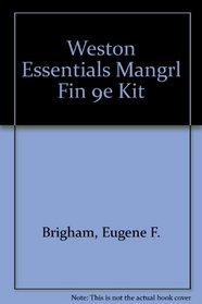 Essentials of Managerial Finance/and Blueprints a Problem Notebook