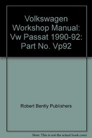 Volkswagen Passat Service Manual  1990-1992