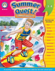 Summer Quest 3-4: Hands-On Spelling and Phonics Lessons (Grades 1-3)