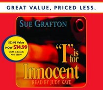 I is for Innocent (Kinsey Millhone, Bk 9) (Audio CD) (Abridged)