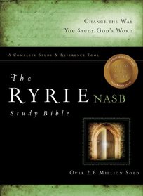 The Ryrie NAS Study Bible Genuine Leather Burgundy Red Letter (Ryrie Study Bibles 2008)