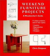 Weekend Furniture Projects