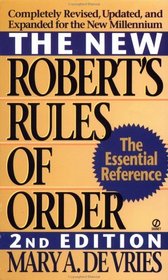 Robert's Rules of Order, The New