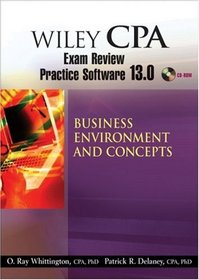 Wiley CPA Examination Review Practice Software 13.0 BEC