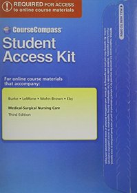Access Code Card for CourseCompass for Medical-Surgical Nursing Care