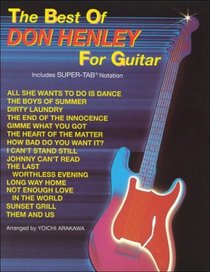 The Best of Don Henley for Guitar (The Best of... for Guitar Series)