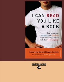 I CAN READ YOU LIKE A BOOK (EasyRead Large Bold Edition)