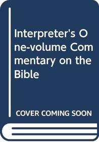 INTERPRETER'S ONE-VOLUME COMMENTARY ON THE BIBLE