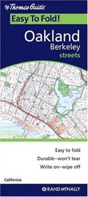 Oakland/Berkeley (Easyfinder Maps)