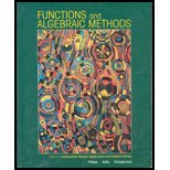 Functions and Algebraic Methods