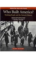 Who Built America 3e V2 & US History Atlas