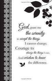 Serenity Prayer Journal