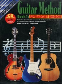 Guitar Method: Book 1: Supplementary Songbook (Progressive Young Beginners)