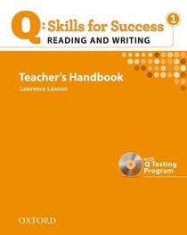 Q: Skills for Success - Reading & Writing 1: Teacher Book