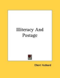 Illiteracy And Postage