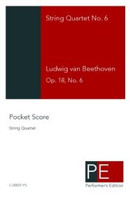 String Quartet No. 6: Pocket Score