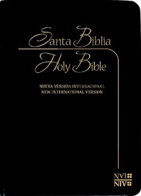 NVI / NIV Spanish/English Bible ? Black Leatherlike (Multilingual Edition)