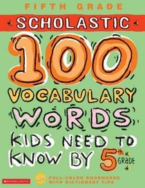 100 Vocabulary Words Kids Need to Know by 5th Grade (100 Words Math Workbook)