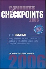 Cambridge Checkpoints VCE English 2006