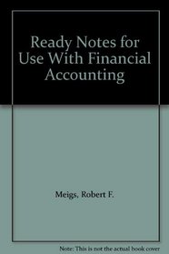 Ready Notes for Use With Financial Accounting