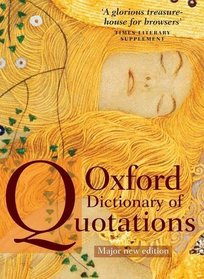 Oxford Dictionary of Quotations