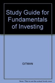 Study Guide Fundamentals of Investing