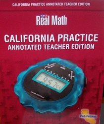 California Practice Grade 6 Annotated Teacher Edition (SRA Real Math)