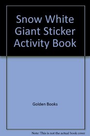 Snow White Giant Sticker Activity Book