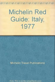 Michelin Red Guide: Italy, 1977