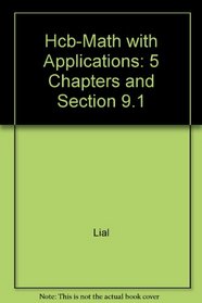 Hcb-Math with Applications: 5 Chapters and Section 9.1
