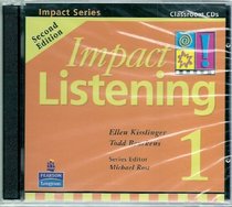 Impact Listening 1 Classroom Audio CDs, Second Edition