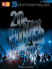 VH1's 20 Greatest Power Ballads (Piano/Vocal/Guitar Songbook)