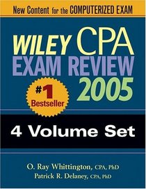 Wiley CPA Examination Review 2005, 4-Volume SET (Wiley Cpa Examination Review (4 Vol Set))