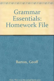Grammar Essentials: Homework File