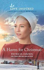 A Haven for Christmas (North Country Amish, Bk 3) (Love Inspired, No 1315)