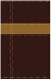 Archaeological Study Bible: New International Version, Dark Chocolate/Toffee, Italian Duo-tone, Personal Size