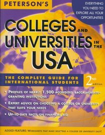 Peterson's Colleges and Universities in the USA: The Complete Guide for International Students (Peterson's Colleges & Universities in the USA: The Complete Guide for International Students)