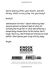 Knock Knock 100 Reasons to Panic about Following Your Dreams