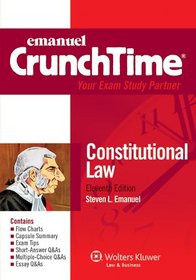 Crunchtime: Constitutional Law, Eleventh Edition