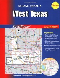 Rand McNally West Texas: Streetfinder