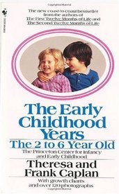 The Early Childhood Years : The 2 to 6 Year Old
