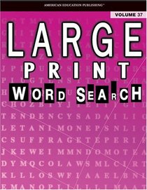 Large Print Word Search (Large Print Crosswords & Word Searches)