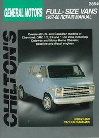 Chevrolet Vans, 1967-86 (Chilton's Total Car Care Repair Manual)
