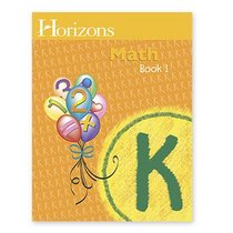 Horizons Kindergarten Math Students Handbook 2