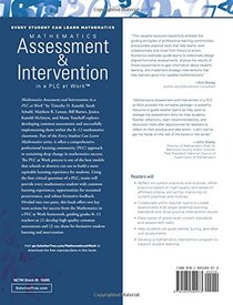 Mathematics Assessment and Intervention in a PLC at WorkTM (Research-Based Math Assessment and RTI Model (MTSS) Interventions) (Every Student Can Learn Mathematics)