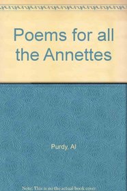 Poems for all the Annettes