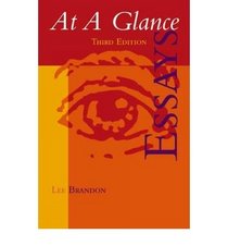 At A Glance: Essay 2nd Edition Plus Hm Grammer Cd