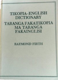 Tikopia-English Dictionary