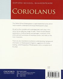 Coriolanus: Oxford School Shakespeare (Oxford School Shakespeare Series)