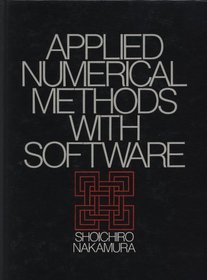 Applied Numerical Methods With Software